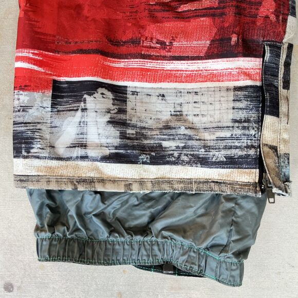 Burton Mens Snowboard Pant Size Small Multicolor Novelty Print Ltd Edition Ski - Picture 7 of 16
